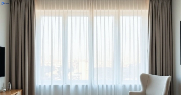 Freshly steam cleaned curtains in bangor-nsw QLD